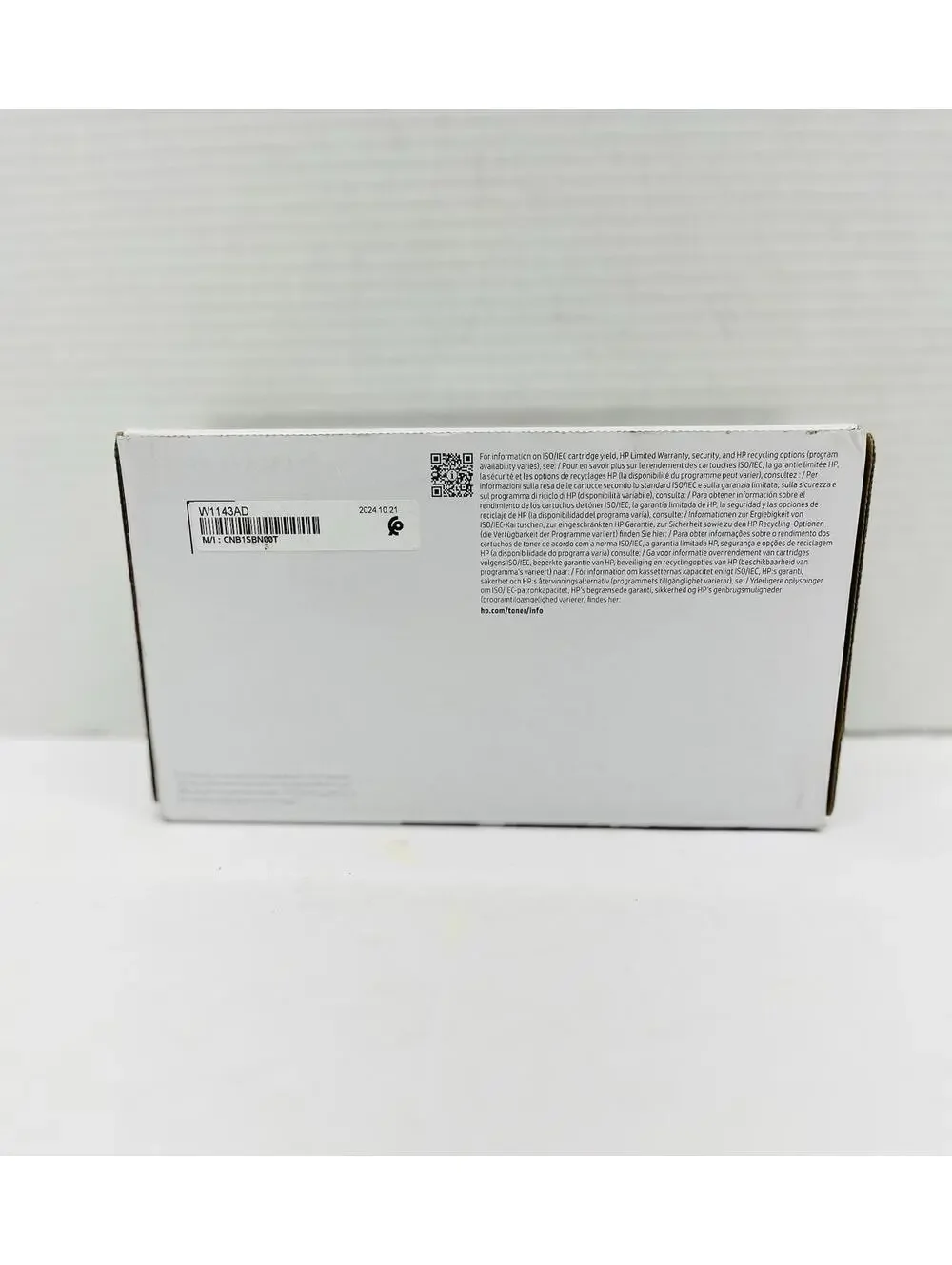 HP 143AD Dual Pack Black Original Neverstop Toner Reload Kit ~ 2,500 Pages